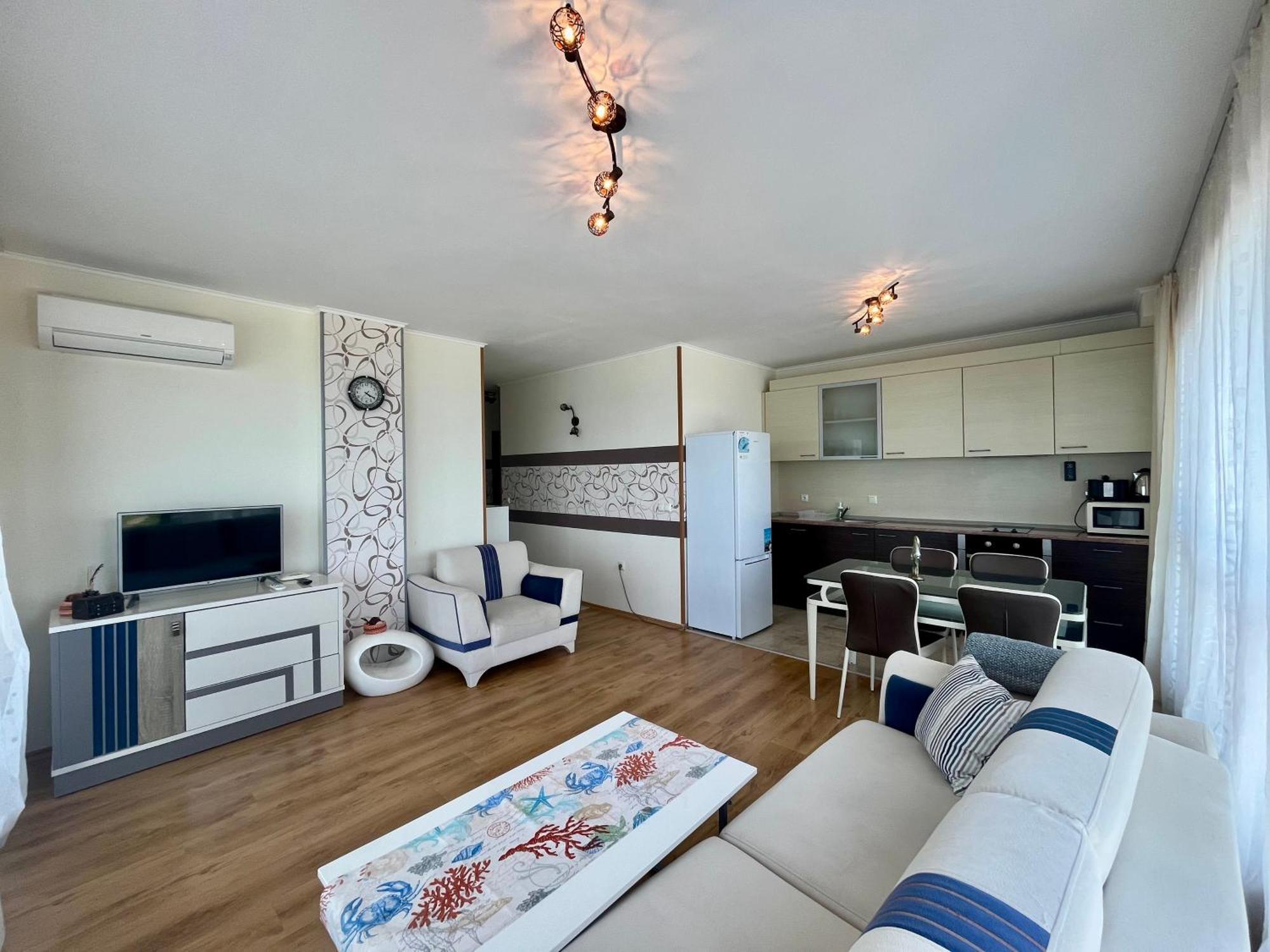 Апартаменти Бяла Клиф На Плажа - Apartments Byala Cliff First Line Bagian luar foto